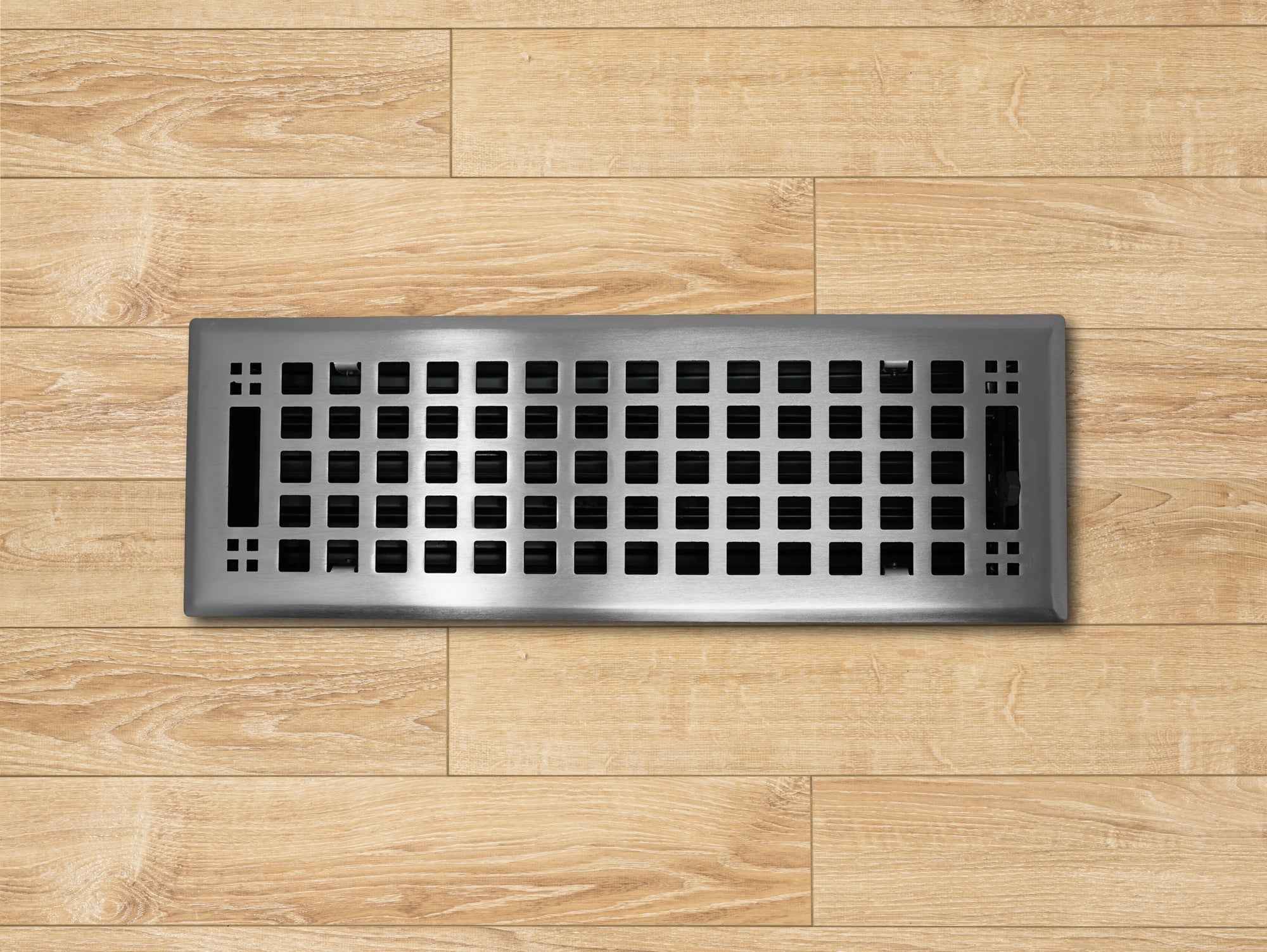 Steel Artisan Vent Covers - Brushed Nickel