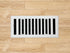 Steel Modern Chic Vent Covers - White