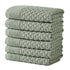 Cotton Diamond Waffle Weave Bath Towel Set - Grayson Collection