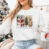 Vintage Santa Sweatshirt Wonderful Time Christmas Crewneck