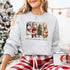 Vintage Santa Sweatshirt Wonderful Time Christmas Crewneck