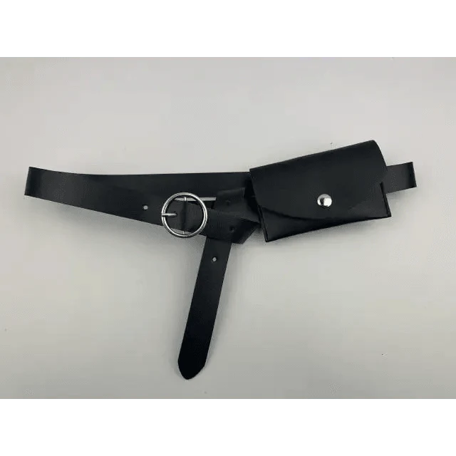 Vintage Simple PU Leather Fashion Belt Elegant Design Buckle Belt For Jeans Ladies Charming Dress Waist Belt