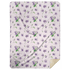 Violets Plush Throw Blanket 60x80 Meaningful Reminder of Home