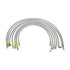 HEL Performance Fuel Injector Lines for Volkswagen Golf MK1 8V (M12 Injectors), Stainless Steel Braided