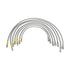 HEL Performance Fuel Injector Lines for Volkswagen Golf MK2 16V LHD (M12 Injectors), Stainless Steel Braided