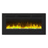 Insert or Wall-Mount Electric Fireplace with Remote Control and Touch Screen in 13 Flame Colors and Base Lights