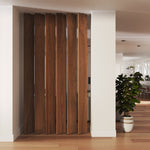 Wood Slat Room Divider
