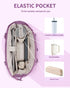 Quilted Puffer Tote Bag with Laptop Sleeve & Cup Holder 20L Travel Work