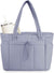 Quilted Puffer Tote Bag with Laptop Sleeve & Cup Holder 20L Travel Work