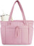 Quilted Puffer Tote Bag with Laptop Sleeve & Cup Holder 20L Travel Work