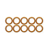 8mm / M8 Copper Crush Washers (10 Pack)