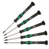 Wera 2052/5 Kraftform Micro Ball End Hex Precision Screwdriver Set 05345275001