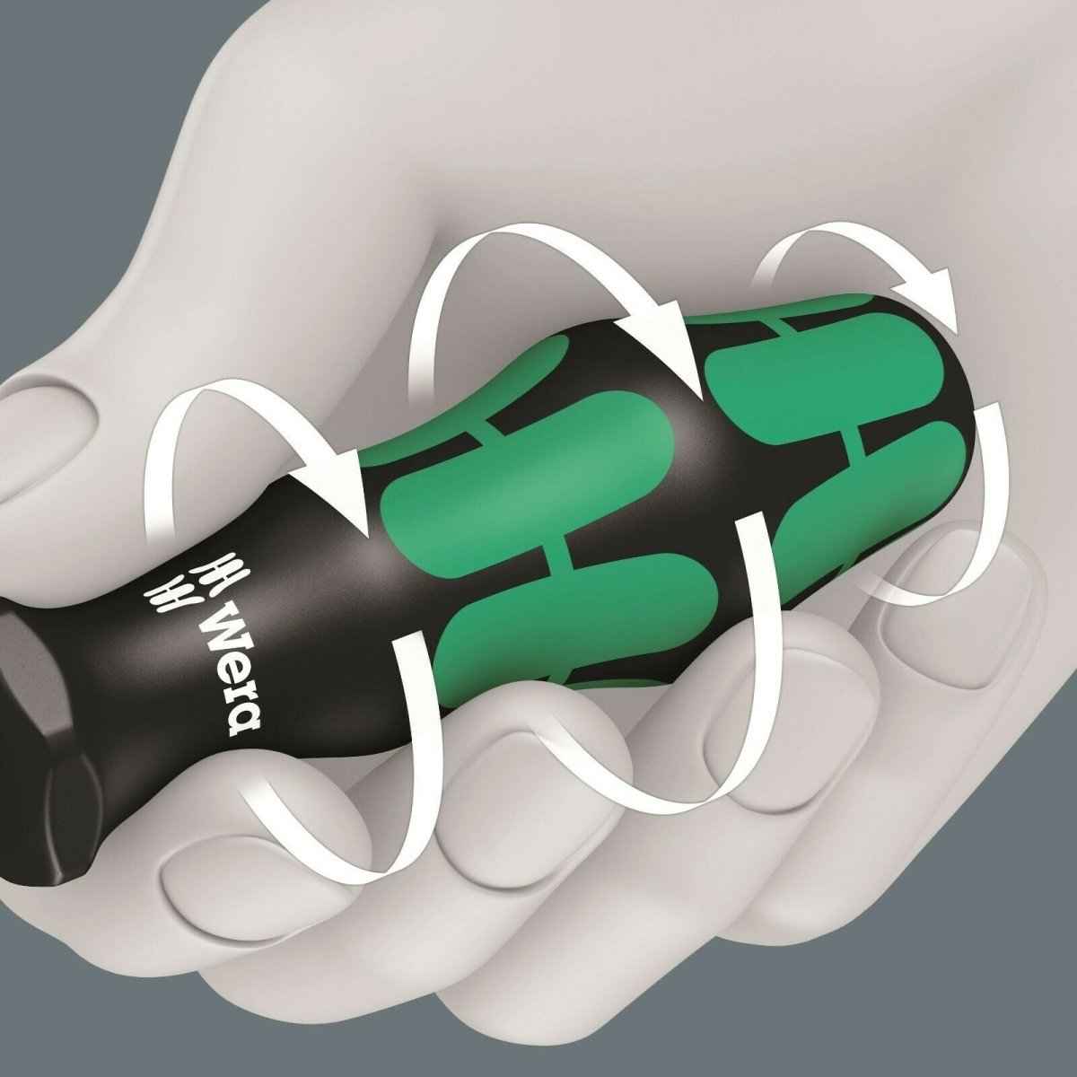 Wera 334/355/6 Kraftform Plus Lasertip Screwdriver Set 6 Piece 05105656001
