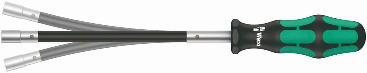 Wera 391 Kraftform Plus Flexible Nut Driver 8mm x 160mm 05028152001