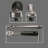 Wera 8100 SB 11 Zyklop Metal Switch Socket Wrench Set 3/8" Drive SAE 05004051001