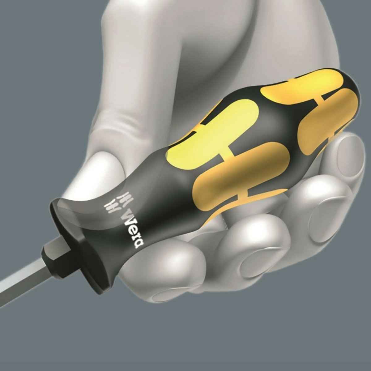 Wera 932/ S/6 Kraftform Chiseldriver Screwdriver Set With Rack 05018283001
