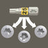Wera Bit Check 30 Wood TX HF 1 Bits Set 30 Pieces 05057436001