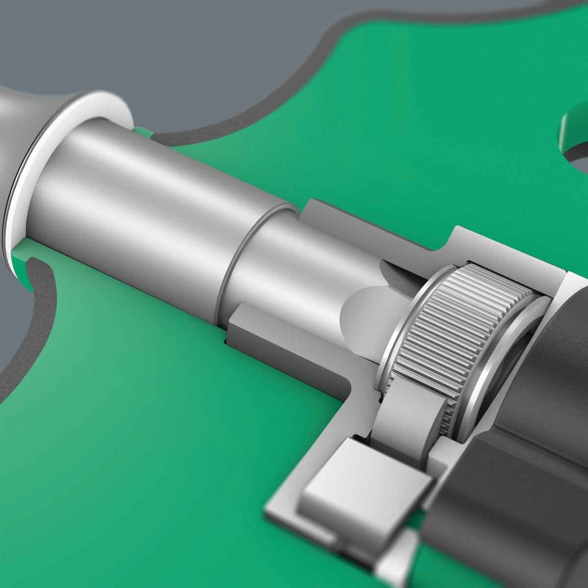 Wera Kraftform Kompakt 400 RA SHK Set 1 HVAC Ratcheting T-Handle Set Metric 05136072001