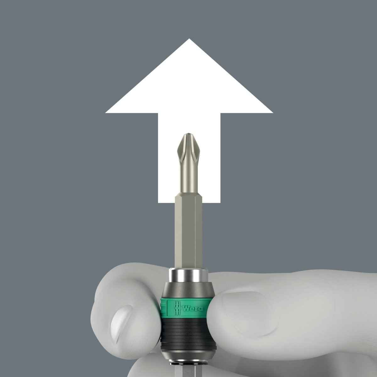 Wera Kraftform Kompakt 60 RA-R 1 Ratcheting Screwdriver Set Metric 05051530001