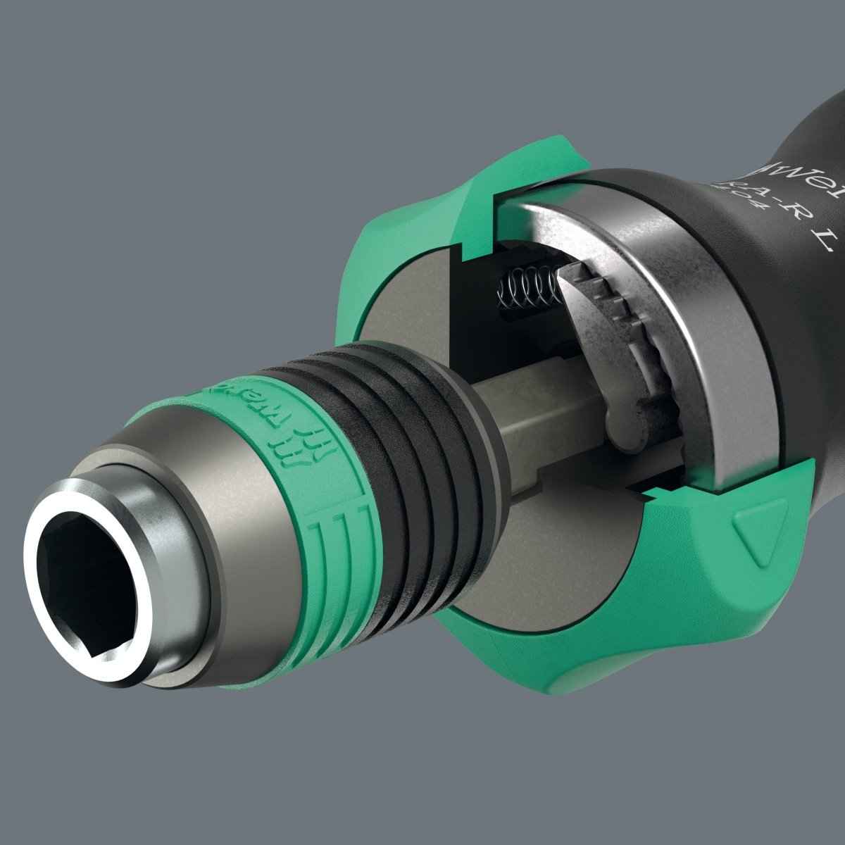 Wera Kraftform Kompakt 60 RA-R 1 Ratcheting Screwdriver Set Metric 05051530001