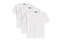 Mens Crew neck 3 Pack Solid 100% Cotton Double Neck Ribbed S-5XL