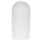 7"x 3" White Frosted Jelly Jar Glass Globe Replacement - Cylinder Screw-Base