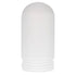 7"x 3" White Frosted Jelly Jar Glass Globe Replacement - Cylinder Screw-Base