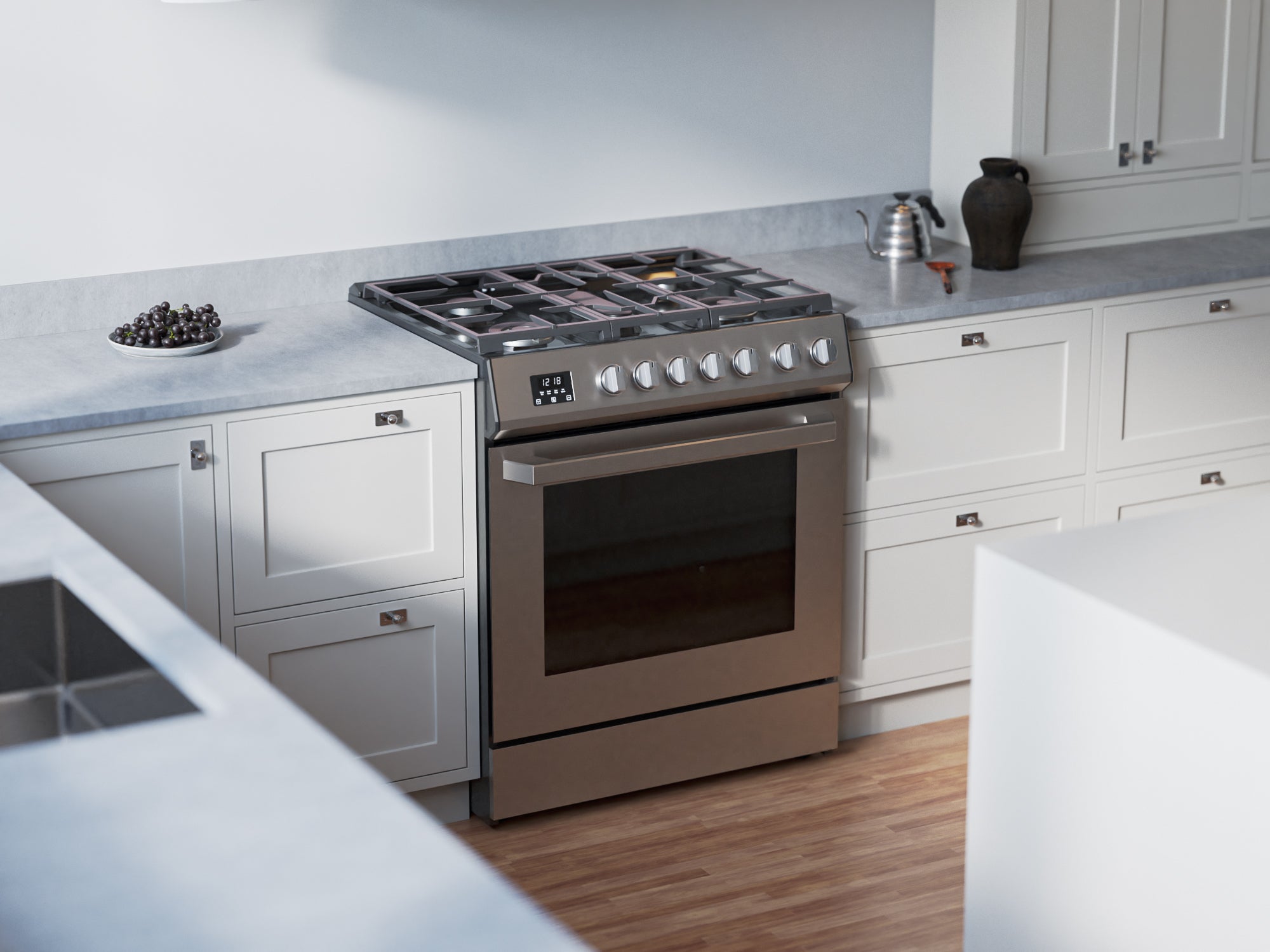 Rangaire 30" Gas Range Convection Oven Slide-in Stainless Steel RRG303TS