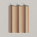 Fluted Wood Panel Samples