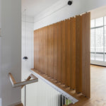Wood Slat Room Divider