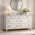Winchester 7 Drawer Dresser, White