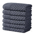 Cotton Diamond Waffle Weave Bath Towel Set - Grayson Collection