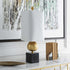 Watsonville Gold & Blac Resin Table Lamp
