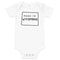 Wyoming Baby Onesie Soft Cotton Newborn Outfit