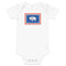 Wyoming Flag Baby Onesie Newborn Bodysuit up to 18 Months