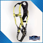 Full Body Harness w/ X-Pad, 3 D-Rings, & Chest Quick Release
