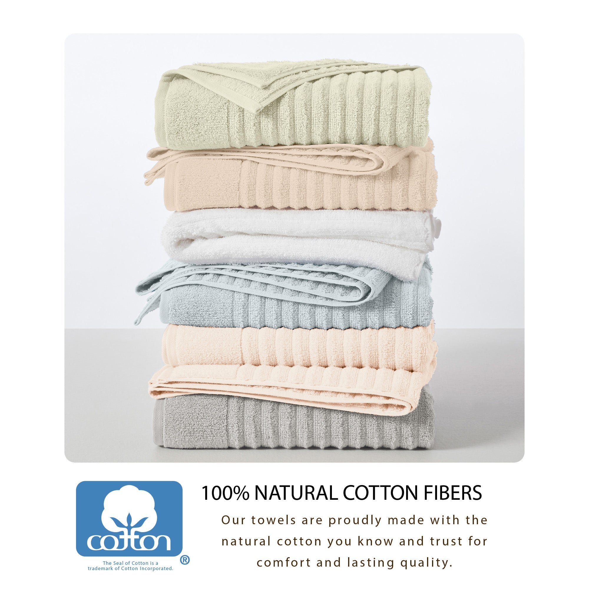 Luxury Cotton Towels - Karina Collection