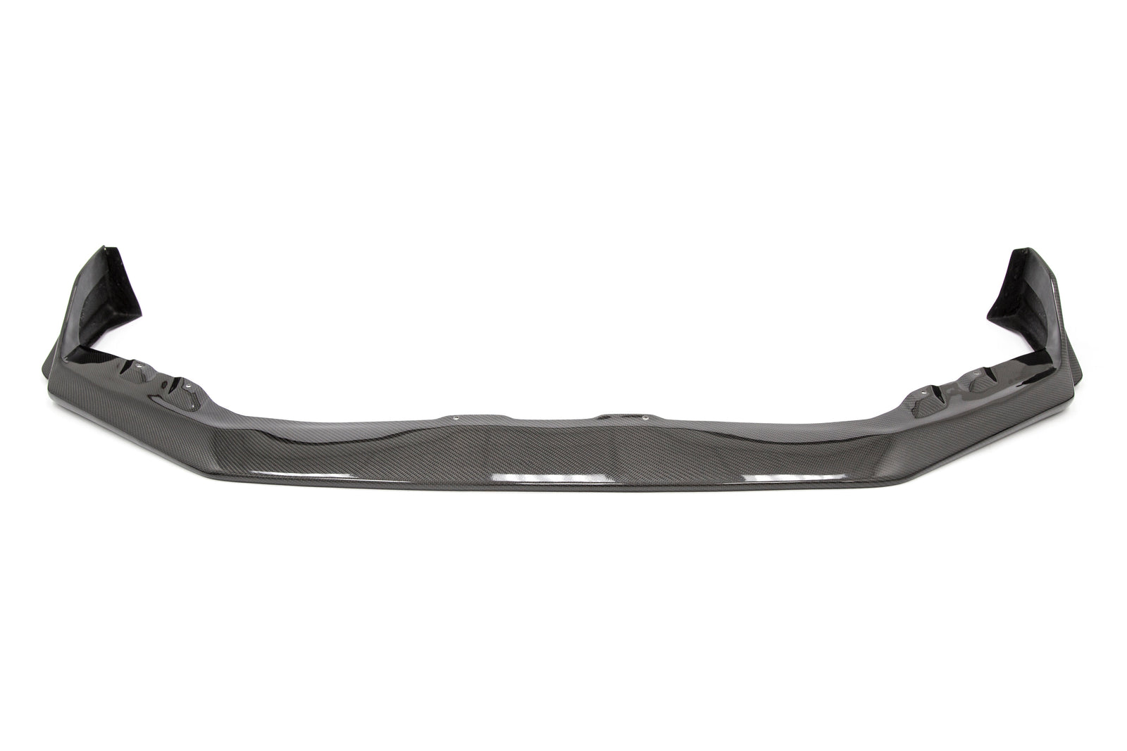 OLM S208 Style Carbon Fiber Front Bumper Lip - 2015-2021 WRX / STI