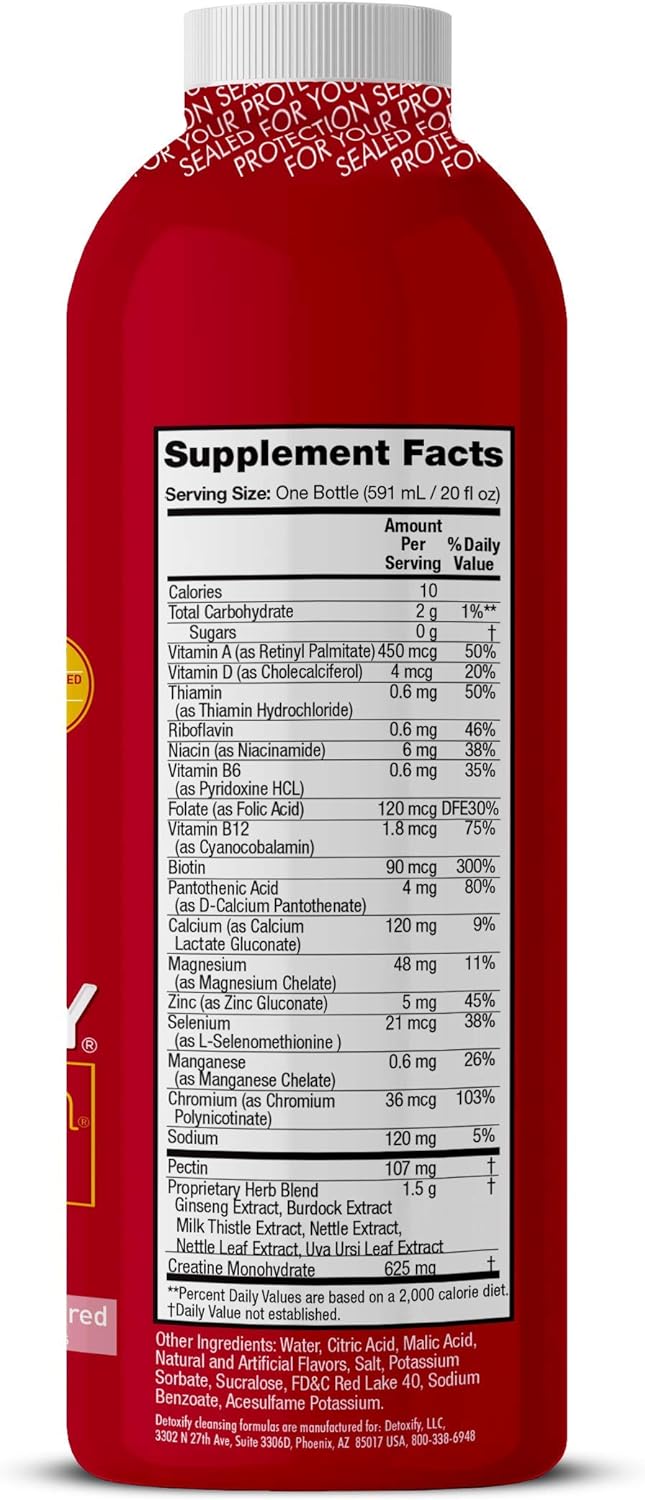 Detoxify Xxtra Clean: Support Your Body's Natural Detoxification (20 fl oz)