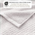 Turkish Cotton Ribbed 6-Piece Bath Towel Set - Georgiana Collection