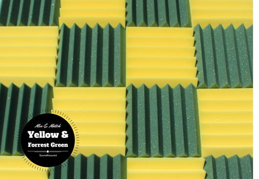 Easy Mount Acoustic Foam Kit - 12x12x2