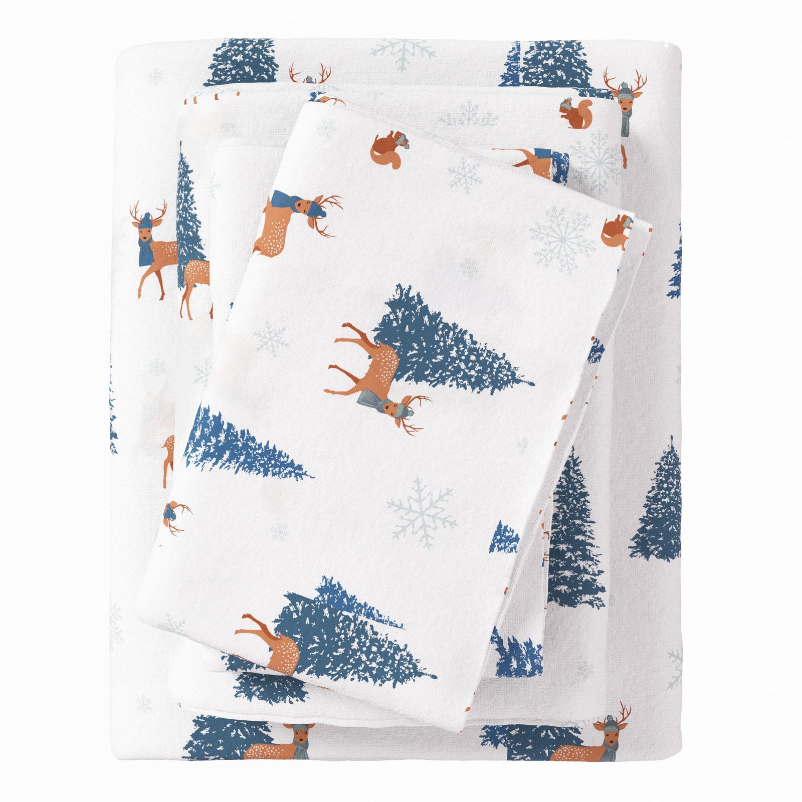 4-Piece Turkish Cotton Flannel Sheet - Whittaker Collection