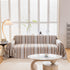 Modern Minimalist Sofa Throw Cover Cotton Knit Throws for Couch Scratch Proof Couch Cover