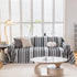 Modern Minimalist Sofa Throw Cover Cotton Knit Throws for Couch Scratch Proof Couch Cover
