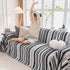 Modern Minimalist Sofa Throw Cover Cotton Knit Throws for Couch Scratch Proof Couch Cover