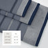 Decorative Cotton Stripe Bath Towel Set - Noelle Collection