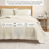 100% Cotton Honeycomb Waffle Garment Washed Quilt Set - Genevieve Collection