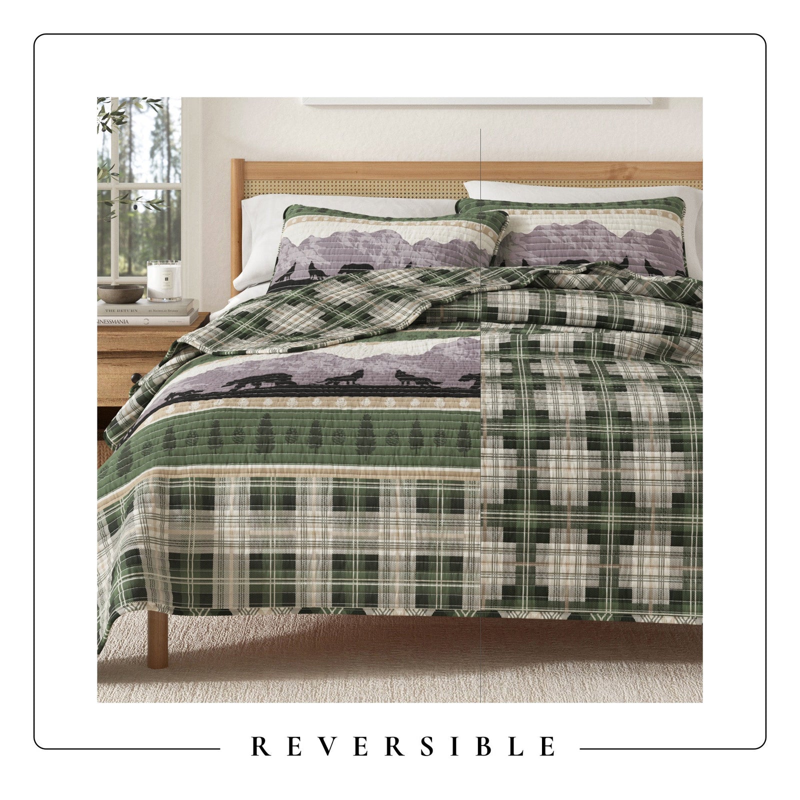 3-Piece Lodge Quilt - Salt Creek Collection