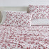 4 Piece Watercolor Floral Microfiber Sheet - Delia Collection