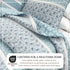 3-Piece Stripe Quilt - Kadi Collection